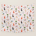 Cat Queens Wall Tapestry Gallery Image 4
