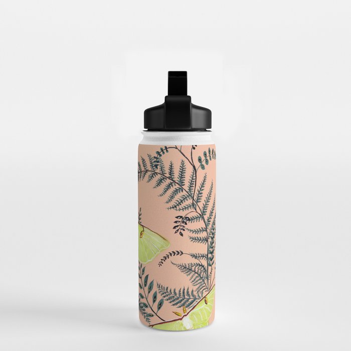 Luna Moths Water Bottle Gallery Image 2