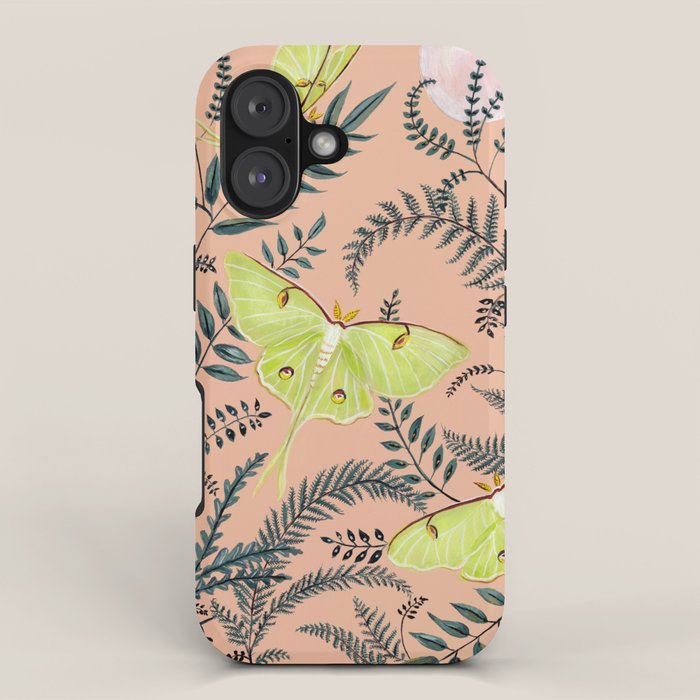 Luna Moths iPhone Case Gallery Image 1