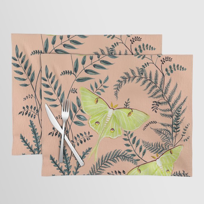 Luna Moths Placemat Gallery Image 1