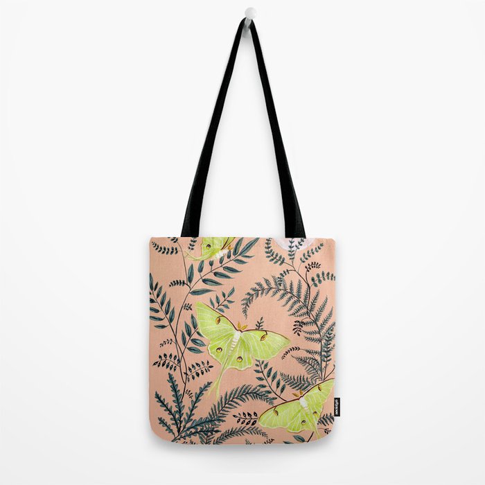 Luna Moths Tote Bag Gallery Image 2