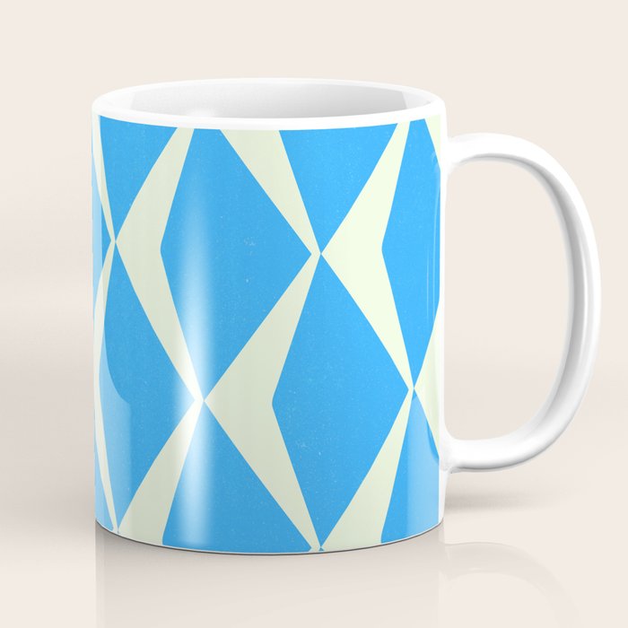 Diamond Daze, blues Coffee Mug Gallery Image 1