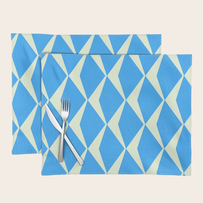 Diamond Daze, blues Placemat Gallery Image 1