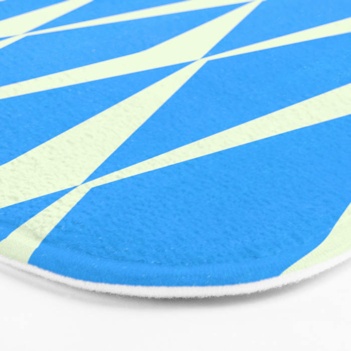 Diamond Daze, blues Bath Mat Gallery Image 3