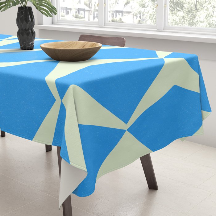 Diamond Daze, blues Tablecloth Gallery Image 3