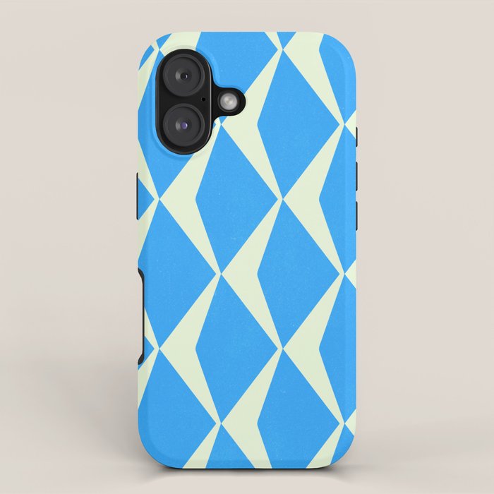 Diamond Daze, blues iPhone Case Gallery Image 1