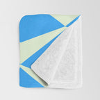 Diamond Daze, blues Throw Blanket Gallery Image 3