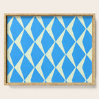 Diamond Daze, blues Serving Tray Gallery Image 1