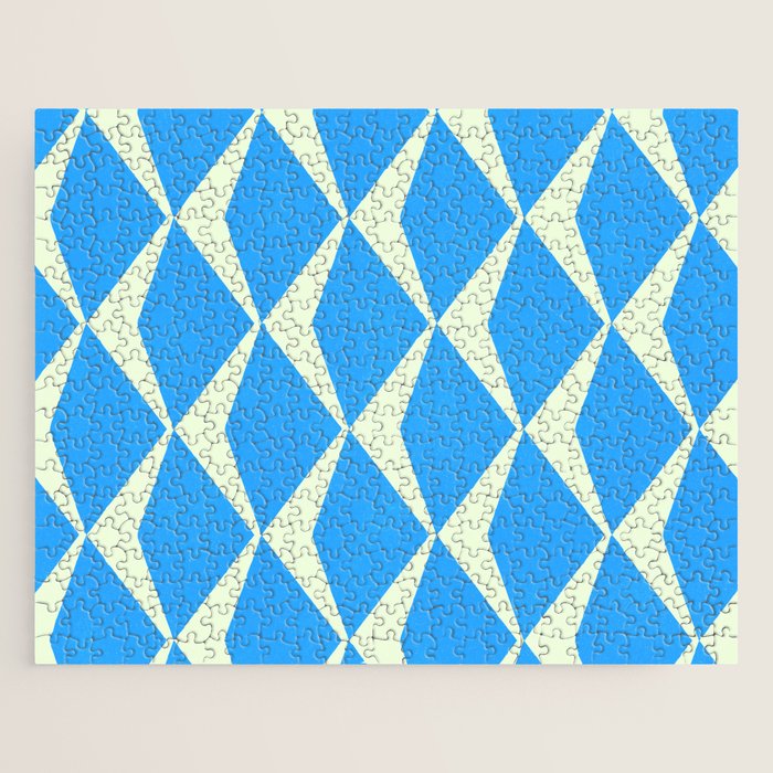 Diamond Daze, blues Jigsaw Puzzle Gallery Image 1