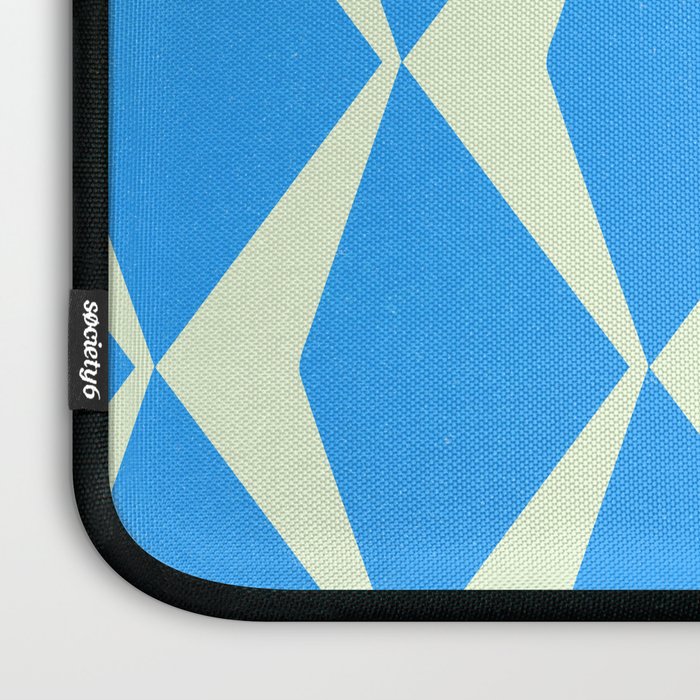 Diamond Daze, blues Laptop Sleeve Gallery Image 3