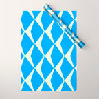 Diamond Daze, blues Wrapping Paper Gallery Image 1