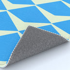 Diamond Daze, blues Rug Gallery Image 4