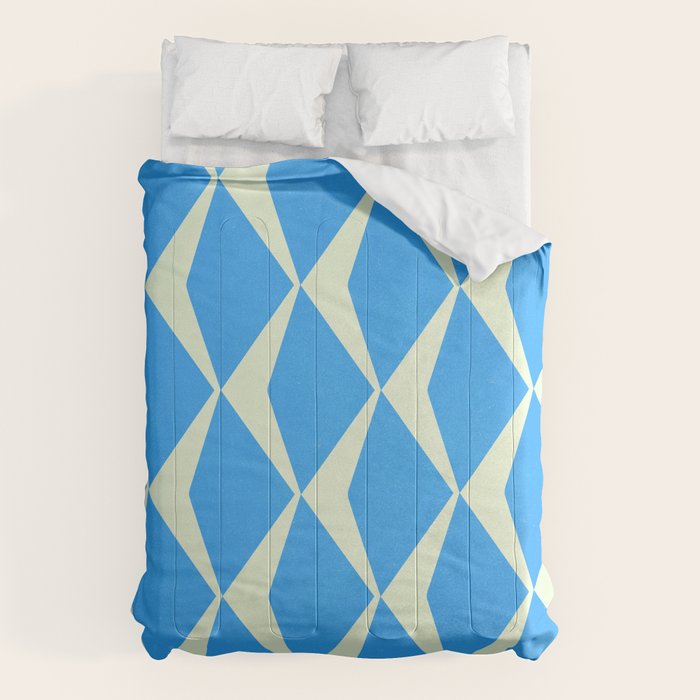Diamond Daze, blues Comforter Gallery Image 6