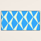 Diamond Daze, blues Desk Mat Gallery Image 3