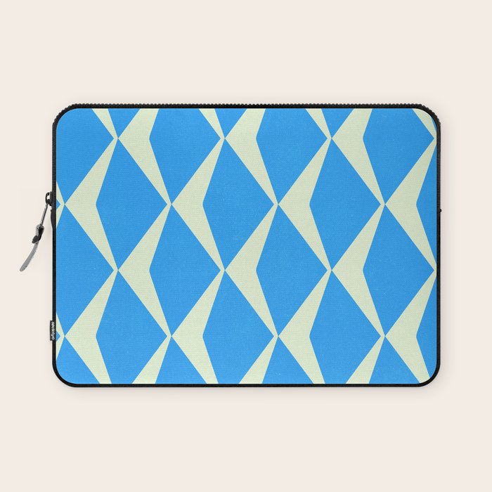 Diamond Daze, blues Laptop Sleeve Gallery Image 1