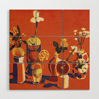 Botanics Wood Wall Art Gallery Image 1