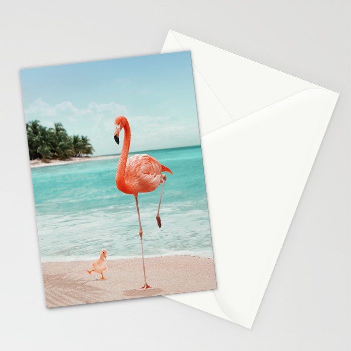 WANNABE FLAMINGO Stationery Card Gallery Image 2
