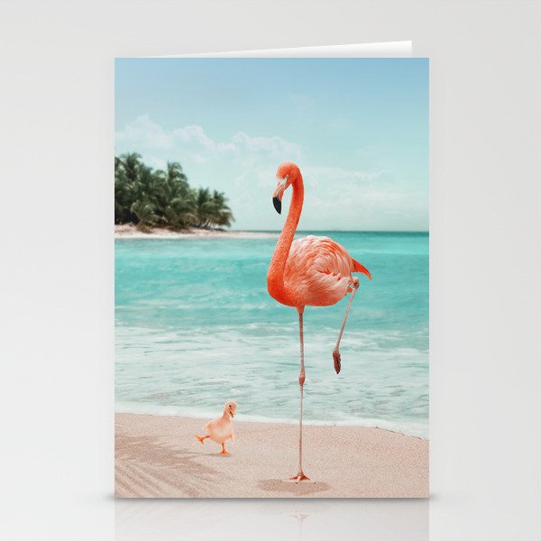 WANNABE FLAMINGO Stationery Card Gallery Image 2