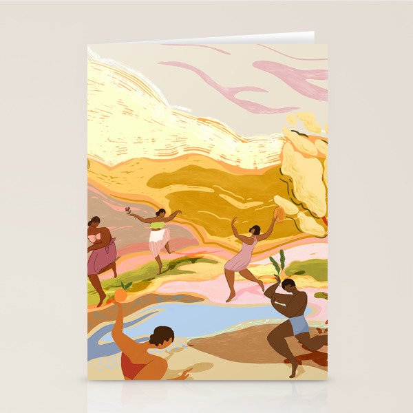 Dancing in Paradise Stationery Card Gallery Image 2