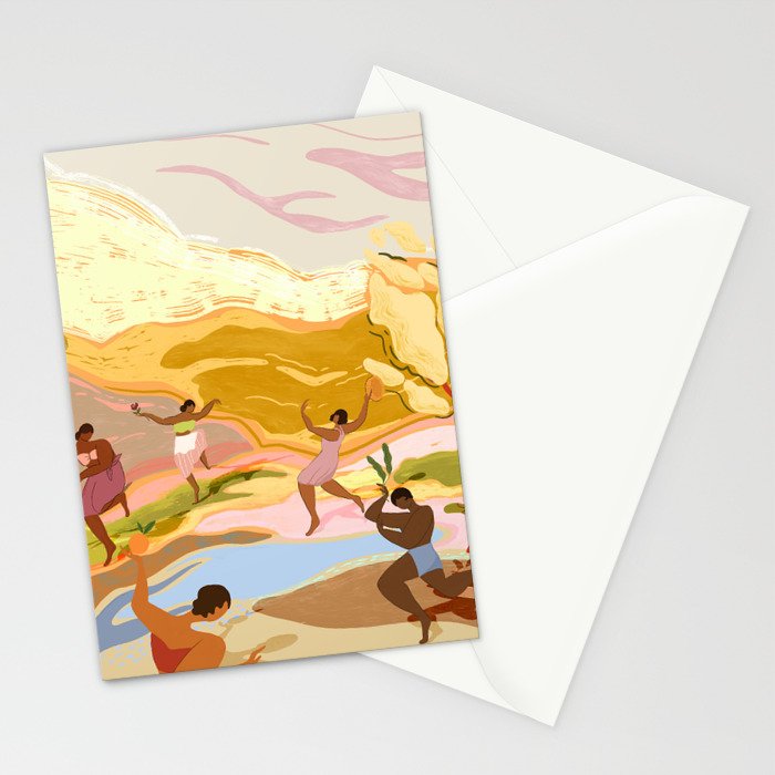 Dancing in Paradise Stationery Card Gallery Image 2