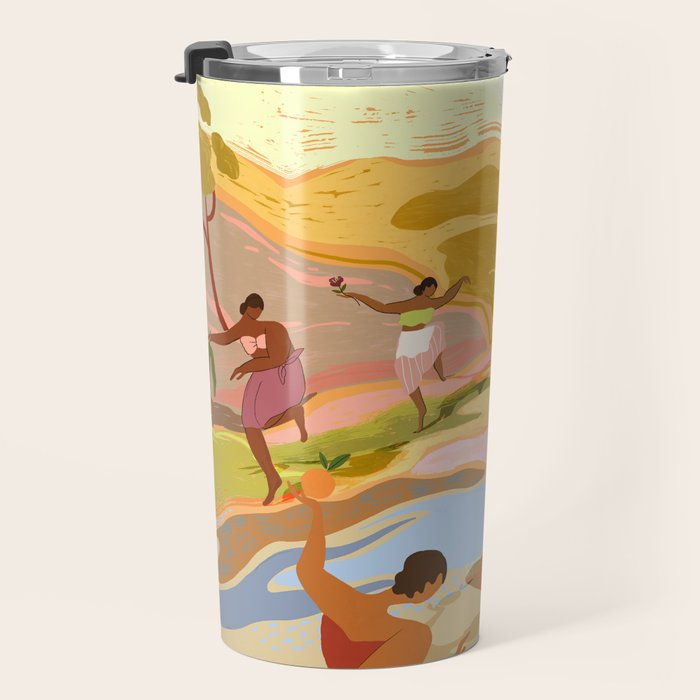 Dancing in Paradise Travel Mug Gallery Image 3