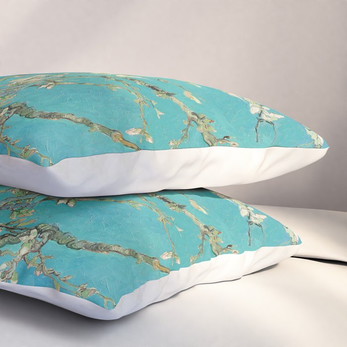 Almond Blossom by Vincent van Gogh, 1890 Pillow Sham Gallery Image 3