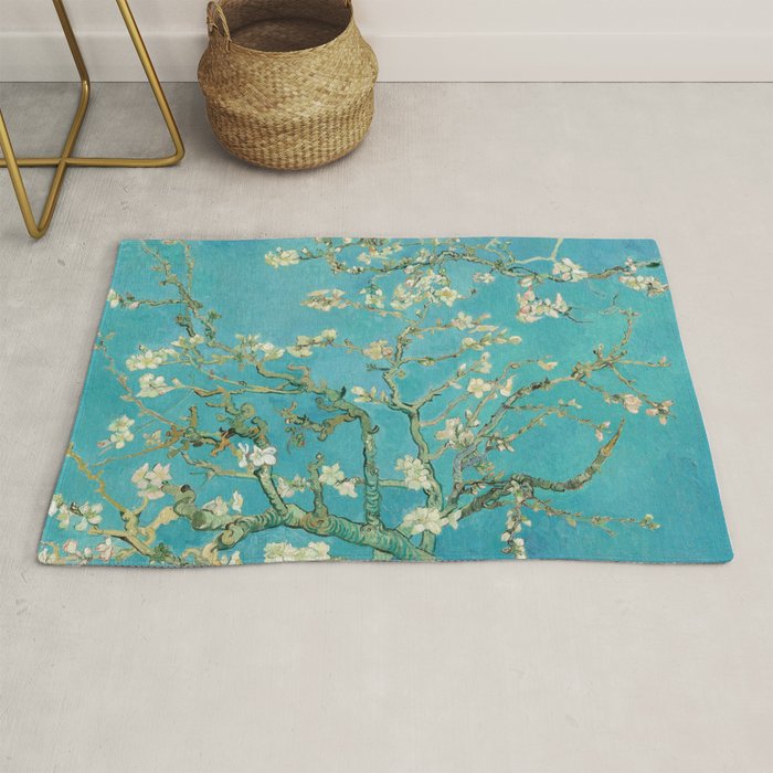 Almond Blossom by Vincent van Gogh, 1890 Rug Gallery Image 1