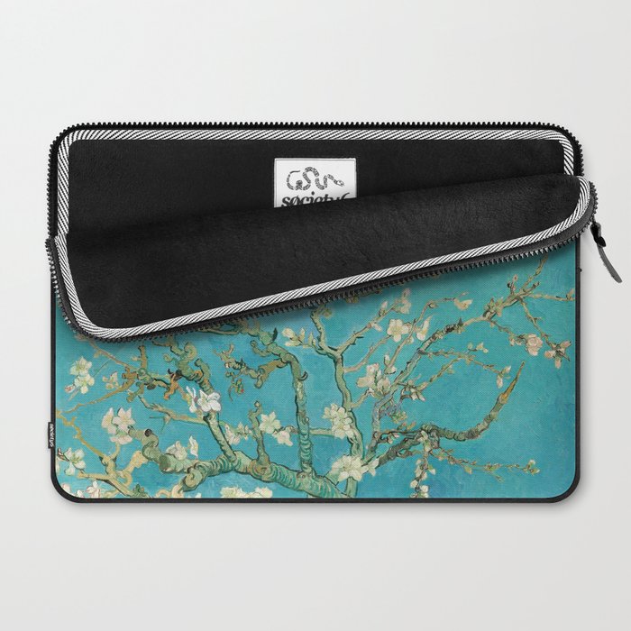 Almond Blossom by Vincent van Gogh, 1890 Laptop Sleeve Gallery Image 2