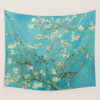 Almond Blossom by Vincent van Gogh, 1890 Wall Tapestry Gallery Image 4