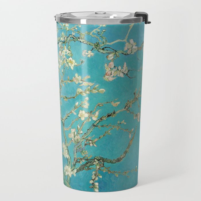 Almond Blossom by Vincent van Gogh, 1890 Travel Mug Gallery Image 2