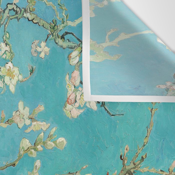 Almond Blossom by Vincent van Gogh, 1890 Wall Tapestry Gallery Image 3