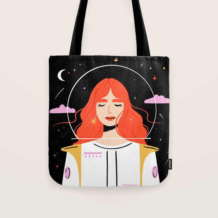Astronaut Tote Bag Gallery Image 1