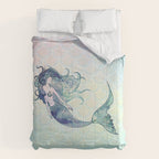 Watercolor Mermaid Comforter Gallery Image 6