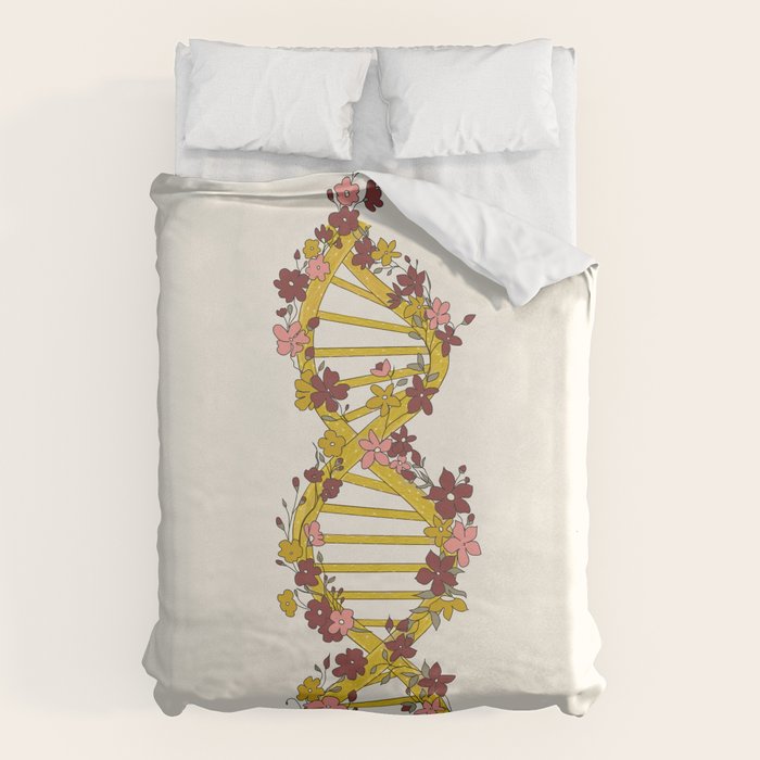 Floral DNA Duvet Cover Gallery Image 6