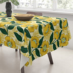 Yellow flower garden Tablecloth Gallery Image 3