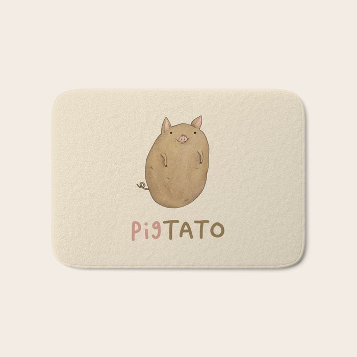 Pigtato Bath Mat Gallery Image 1