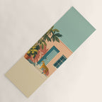 Tiger at Tropical Doorway Yoga Mat Gallery Image 1