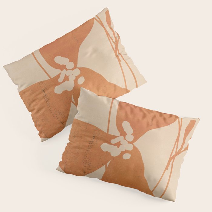Abstract Minimal Flowers 3 Pillow Sham Gallery Image 3