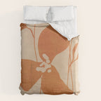 Abstract Minimal Flowers 3 Duvet Cover Gallery Image 6