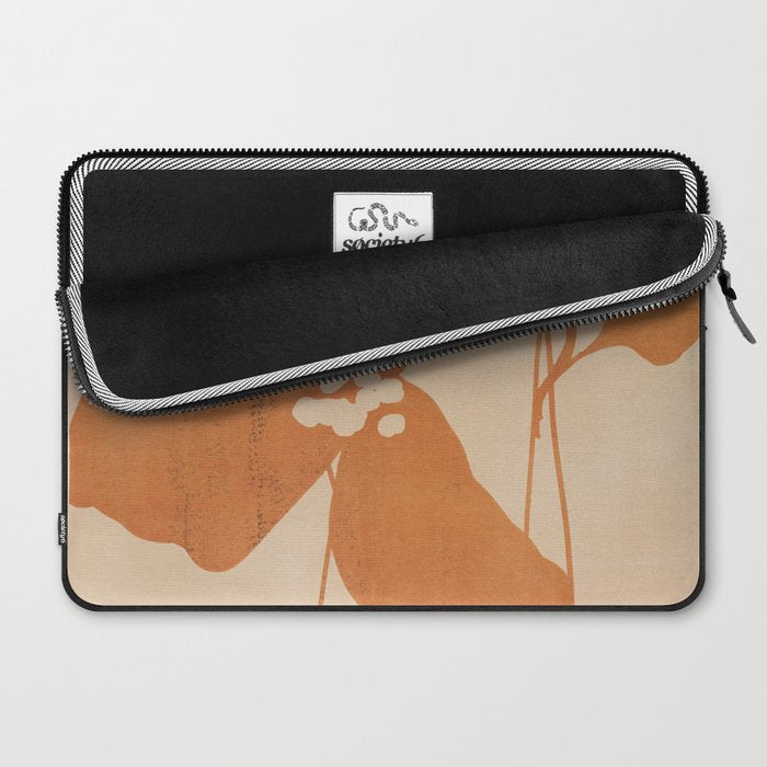 Abstract Minimal Flowers 3 Laptop Sleeve Gallery Image 2