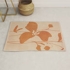 Abstract Minimal Flowers 3 Rug Gallery Image 1