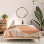 Abstract Minimal Flowers 3 Comforter Gallery Image 3
