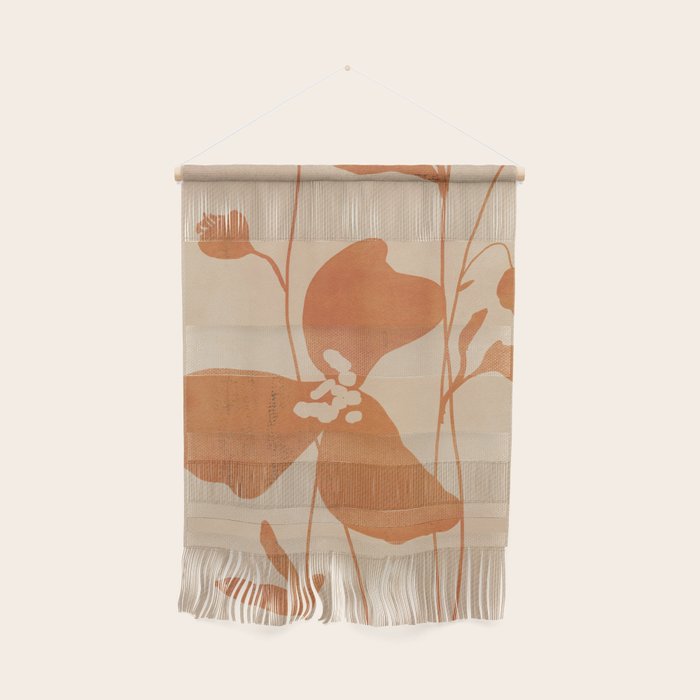 Abstract Minimal Flowers 3 Wall Hanging Gallery Image 1