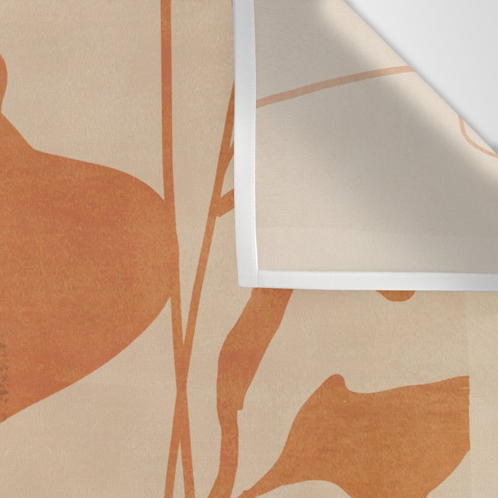 Abstract Minimal Flowers 3 Wall Tapestry Gallery Image 3