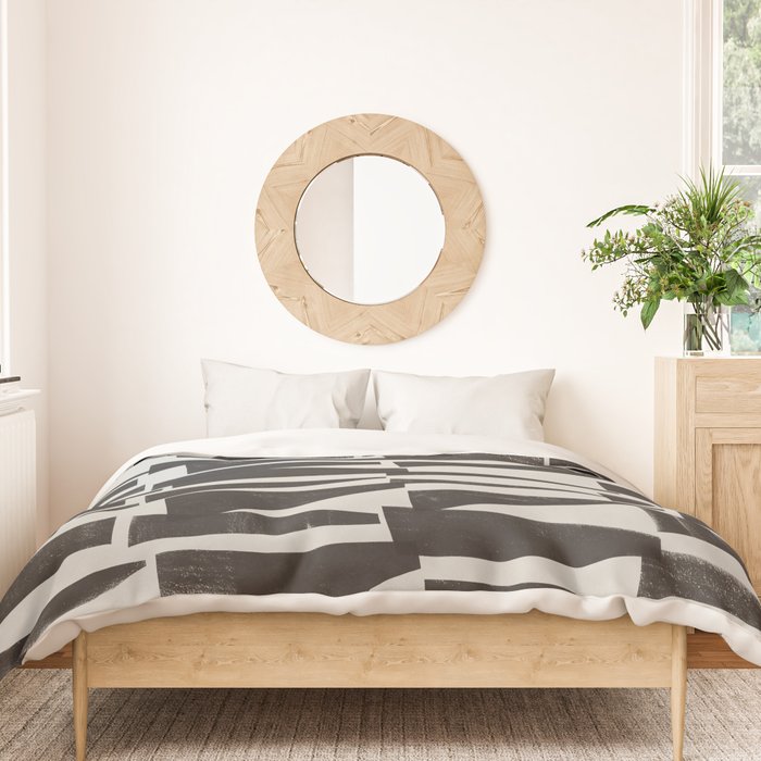 Shapes & Layers #1 Duvet Cover Gallery Image 3