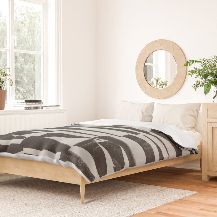 Shapes & Layers #1 Duvet Cover Gallery Image 2