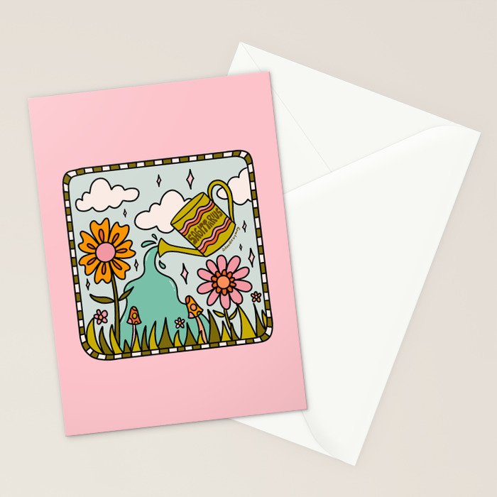 Sagittarius Garden Stationery Card Gallery Image 2