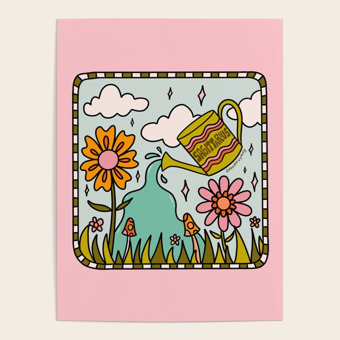 Sagittarius Garden Poster Gallery Image 1