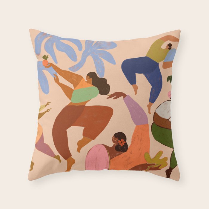 Lost in Dance  Throw Pillow Gallery Image 6