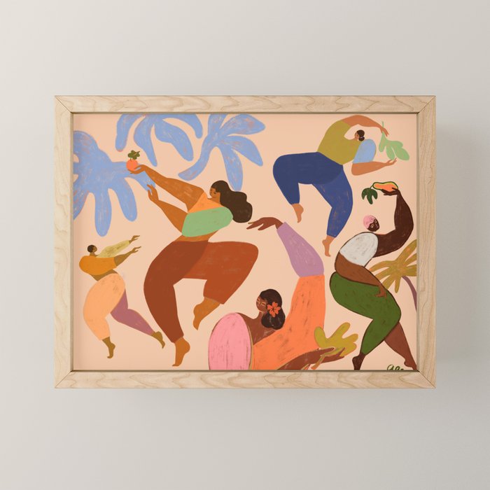 Lost in Dance  Mini Art Print Gallery Image 1